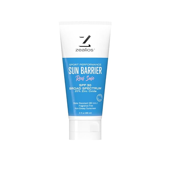 Zealios Reef Safe Sun Barrier SPF 30 Sunscreen