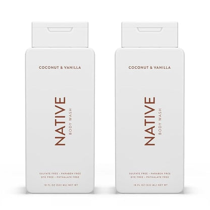 Native Body Wash Contains Naturally Derived Ingredients | 18 oz