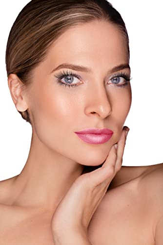 Semi-Matte Lipstick - Sweet, Light Pink - Natural Moisturizing Ingredients for All Day Wear - Paraben-Free, Cruelty-Free, Vegan Formula - Hydrating Highly-Pigmented Lip Makeup