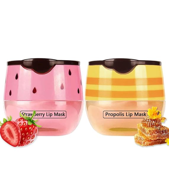 Lip Balm Honey Pot,Vitamin E Hydrating Lines