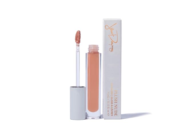 Jillian Dempsey Lip Gloss: Enhance, Hydraten & Smooth Lips with Firming & Plumping Benefits, Vegan, 4ml | Plush Nude