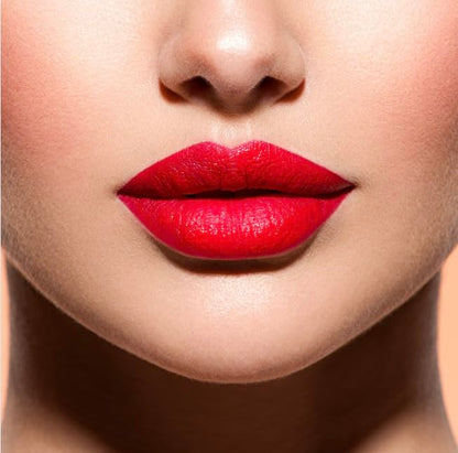 Hickey Lipstick Mile High Perfect Red Organic Refillable Lipstick - Moisturizing & Long Lasting, Gluten Free, HIghly Pigmented & Cruelty Free Lipstick - Vegan - luxe finish
