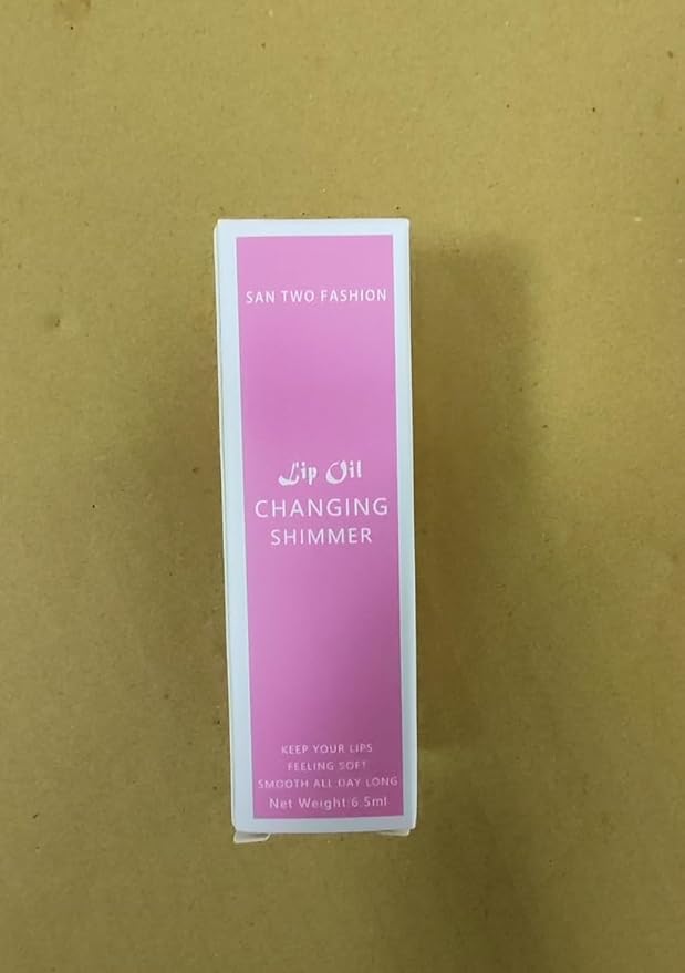 Color Changing Lip Oil PH，Warm Change Glitter Lip Gloss，Magic Big Brush Color Changing Lip Oil，Long Lasting Nourishing Lip Glow Oil Non-sticky Primer Lip Tint