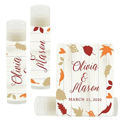 Andaz Press Personalized Bridal Shower Bachelorette Leaves,