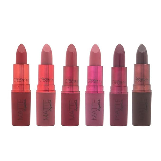 Matte Lipsticks By Beauty Creations Cosmetics (PURPLE PLUM LIPSTICK SET)