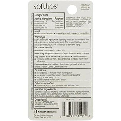 Softlips Hydration and Protection With Spf Vanilla