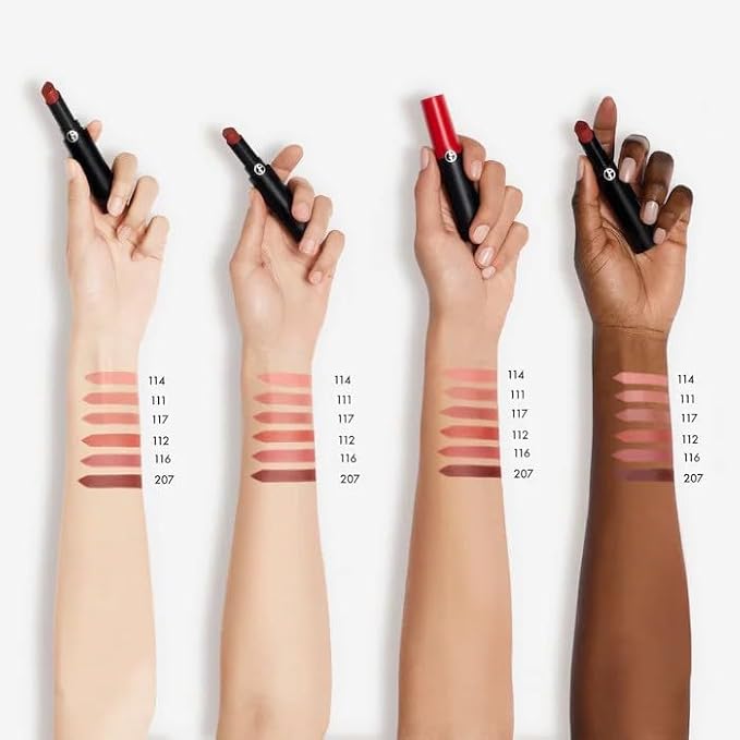 Giorgio Armani Lip Power Long-Lasting Matte Lipstick - Giorgio