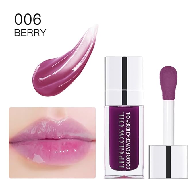 Hydrating Lip Glow Oil, Moisturizing Lip