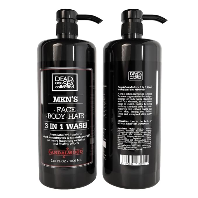 Dead Sea Collection Men’s Body Wash