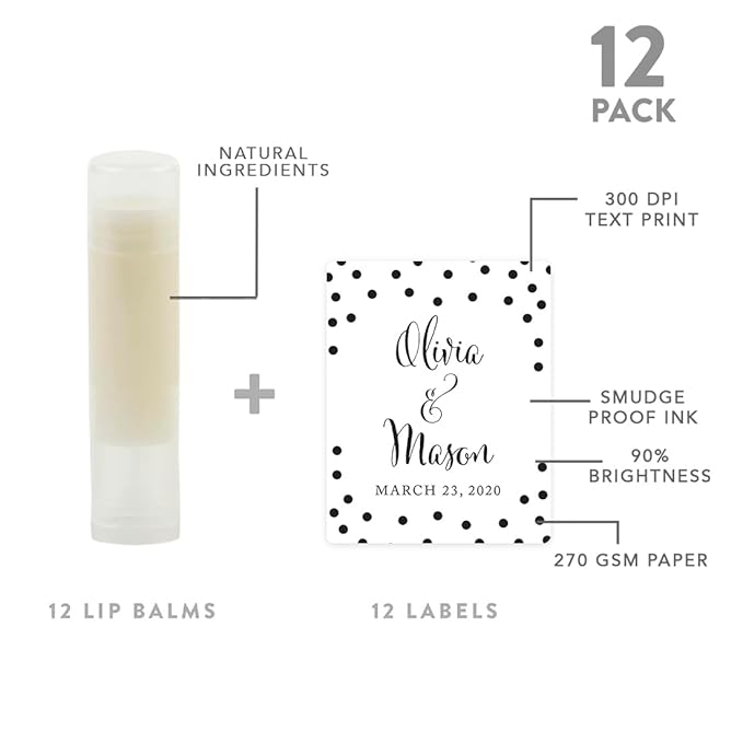 Andaz Press Personalized Bridal Shower Bachelorette Black