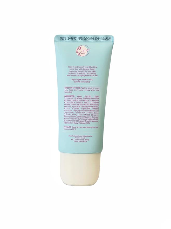 Sereese Beauty Sunscreen with Kakadu, SPF 50 PA++++, 50ml, 1.69 Fl Oz (Pack of 1)