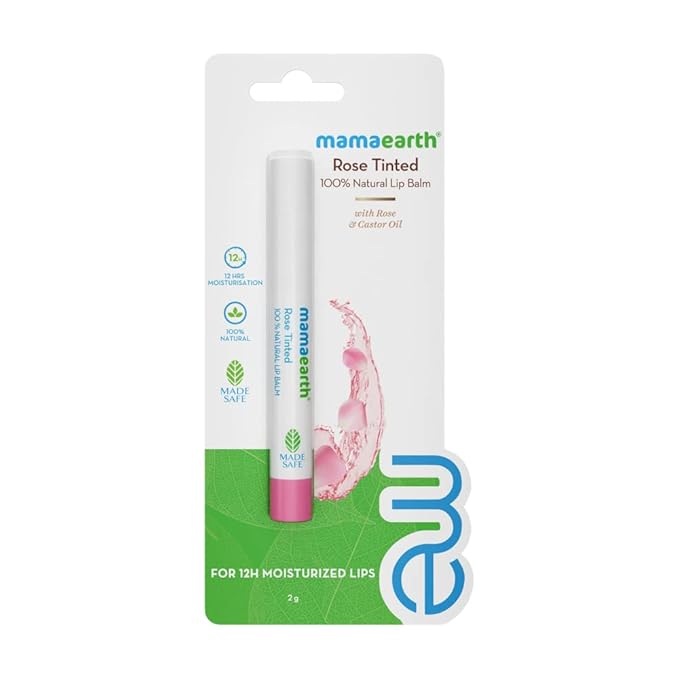 Mamaearth Nourishing Rose Tinted Natural Lip Oz/2g