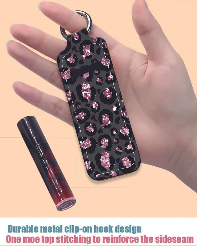 Chapstick Holder Keychain Holder Neoprene Lip Balm Lipstick