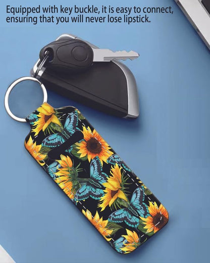 Chapstick Holder Keychain Holder Neoprene Lip Balm Lipstick