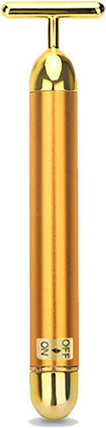Beauty Bar Gold Face Massager for Skin Care T-Shape Facial Massager Tools Face Lifting