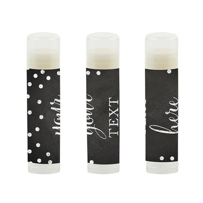 Andaz Press Personalized Lip Balm Party Chalkboard,