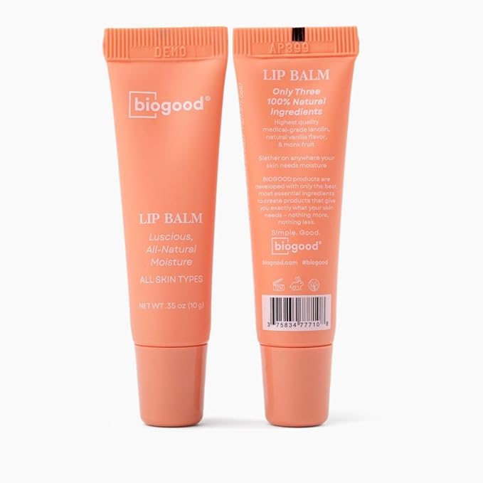 Lipbalm consisits of Medical-Grade Lanolin, Natural Vanila