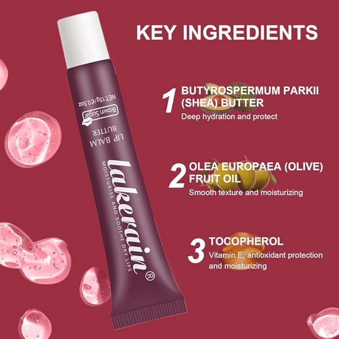 Lip Butter Balm, Butter Lip Balm fl.oz(Cherry)