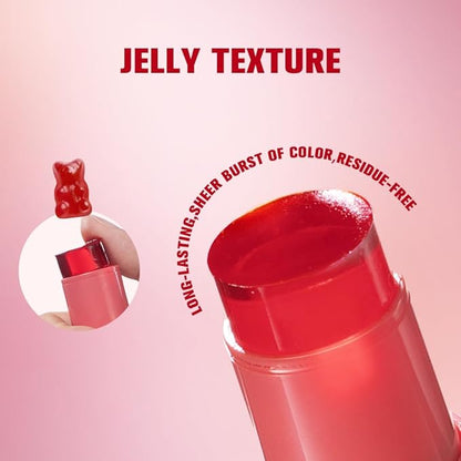 Jelly Cooling Blush Stick, Milk Water Tint, Clear 0.17oz