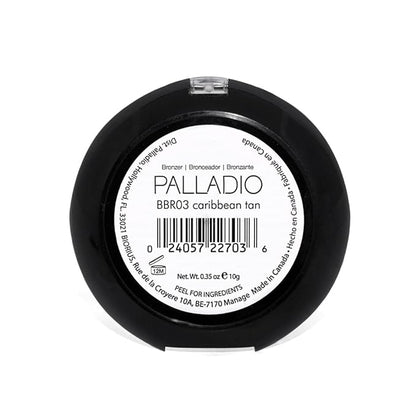 Palladio Baked Bronzer, Highly Pigmented and Easy to