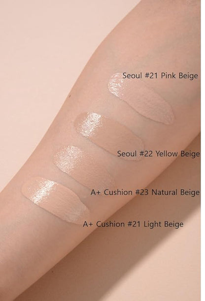 TROIAREUKE A+ Cushion Foundation (Shade 23) I Natural