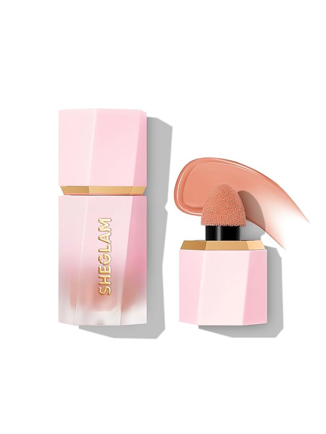 SHEGLAM Color Bloom Liquid Blush Makeup for Cheeks Hush Hush