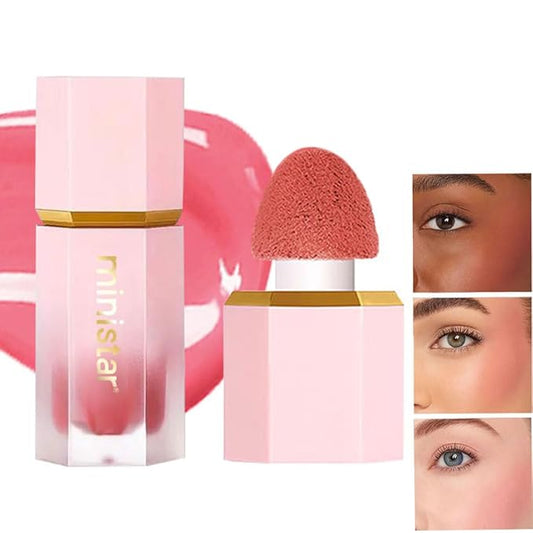 Liquid Blush Makeup, Cream Blush for Cheeks, Waterproof