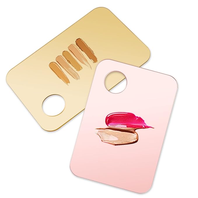 1 Pc Acrylic Cosmetic Makeup Palette with Makeup Mixing