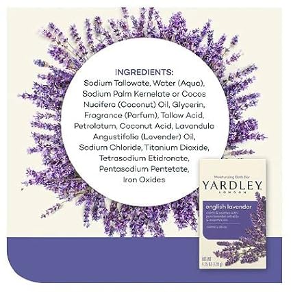 Yardley London Moisturizing Bar English Lavender