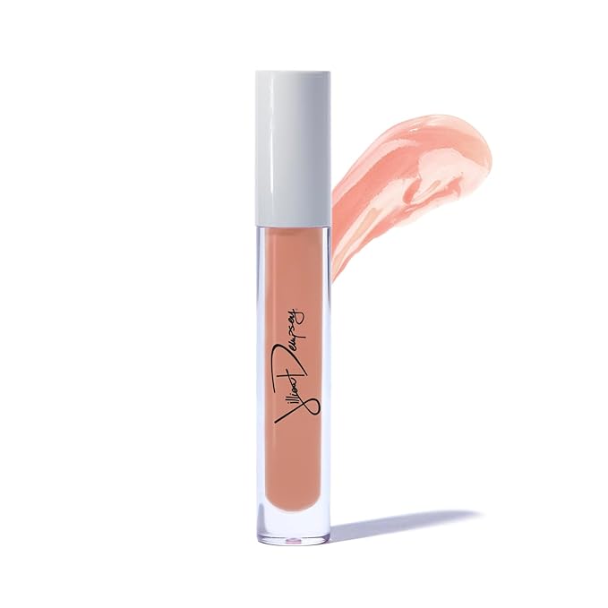 Jillian Dempsey Lip Gloss: Enhance, Hydraten & Smooth Lips with Firming & Plumping Benefits, Vegan, 4ml | Plush Nude