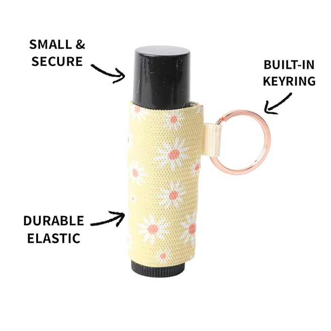Thread Wallets Lip Balm Holder Keychain, Lip Gloss