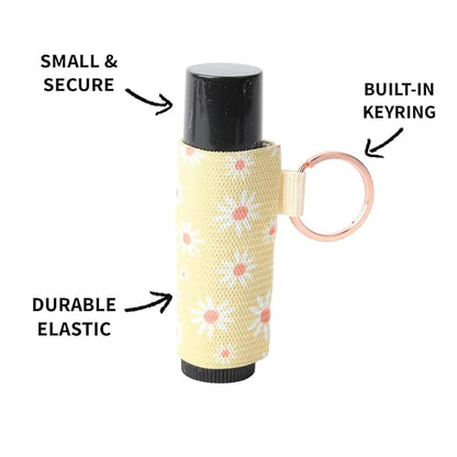 Thread Wallets Lip Balm Holder Keychain, Lip Gloss