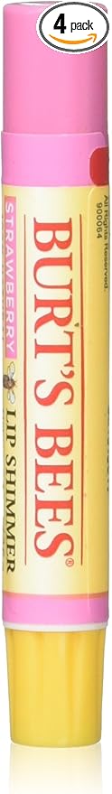 Burt's Bees Lip Shimmer Strawberry, 0.09