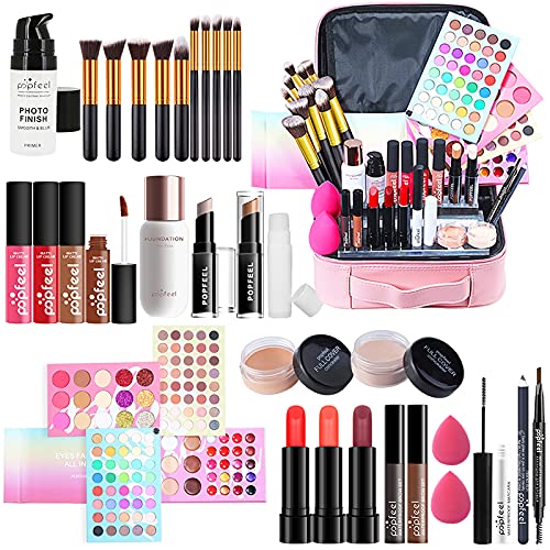 All-in-One Makeup Gift Set Carry All Makeup Kit