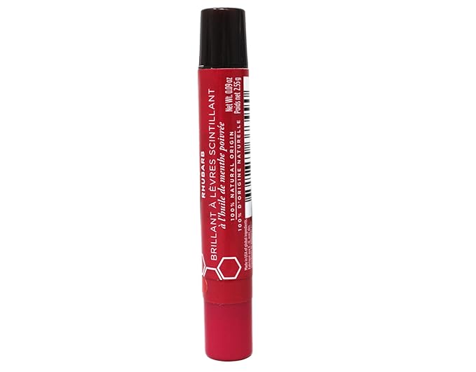 Burt's Bees Lip Shimmer, Rhubarb 0.09 oz