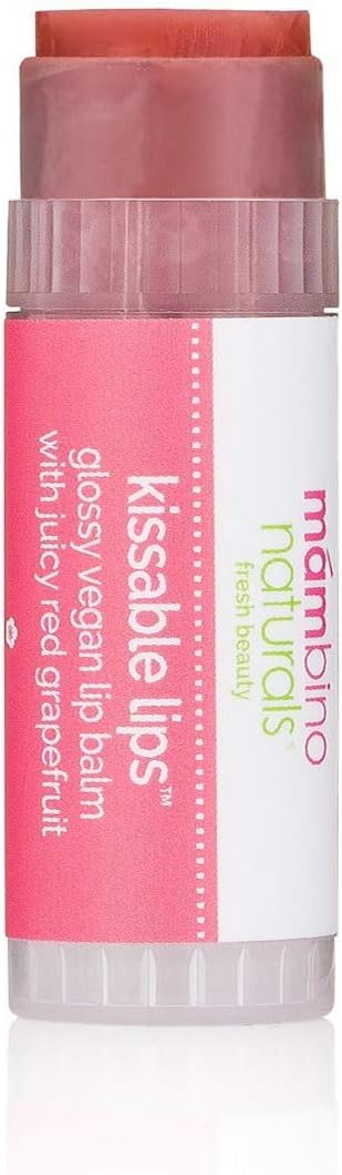 Mambino Organics Kissable Lip Balm, Moisturizing