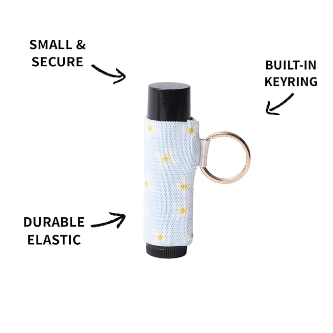 Thread Wallets Lip Balm Holder Keychain, Lip Gloss