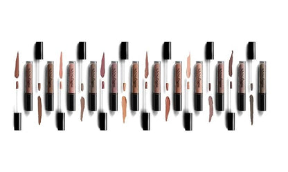 NYX PROFESSIONAL MAKEUP Lip Lingerie Matte Liquid Lipstick - Beauty Mark (Chocolate Brown)