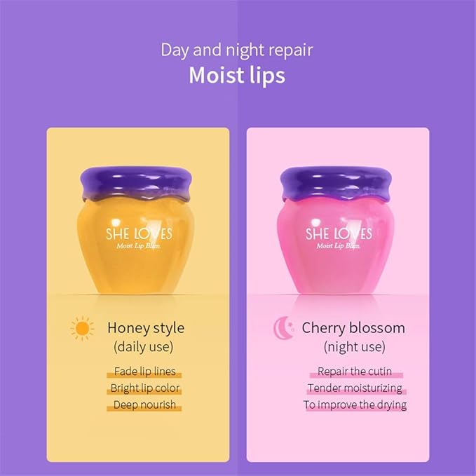 Lip Mask,Honey&Sakura Day and Night Repair night)