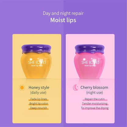 Lip Mask,Honey&Sakura Day and Night Repair night)