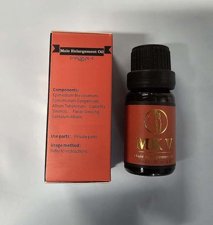 MK5 Enlarge and Permanent Thickening Growth Men Energy Massage Essential Oil for Sex, Increase Dick Liquid for Health Care, Lateness Performance,Strength (10ml)