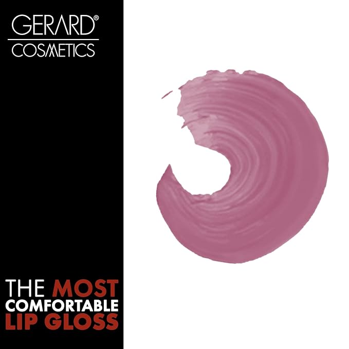 Gerard Cosmetics Supreme Lip Creme Wild Berry Tart | Highly Pigmented, Fully Opaque, Deep Pink Lip Gloss | Nourishing, Hydrating, Liquid Lipstick for Full Coverage Lip Color