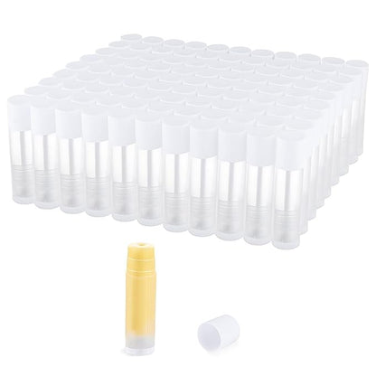 100 Pcs 5.5ml Bulk Empty Lip (clear)