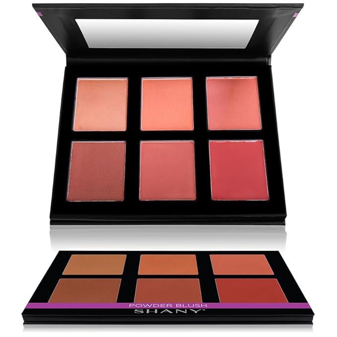 SHANY Shimmer & Matte Powder Blush Makeup Palette