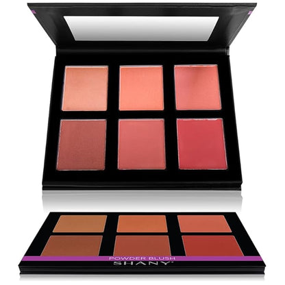 SHANY Shimmer & Matte Powder Blush Makeup Palette
