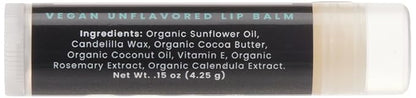 Vegan Lip Balm (3-Pack) (Variety Pack)