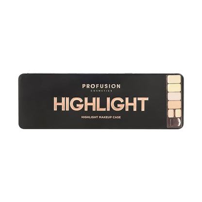 Profusion Cosmetics Highlight Makeup Case - 5.10z Clear