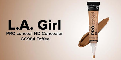 L.A. Girl Pro Coneal HD. High Definiton Concealer GC984 Toffee 0.25 OZ