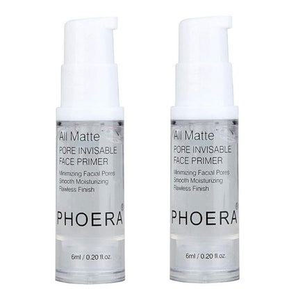 2Pcs Pro Makeup Primer, Long Lasting Hydrating Smoothing Foundation Primer
