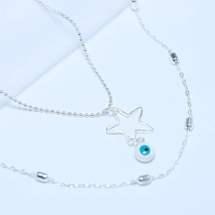 Bohemian Multi-layer Necklace with Hollow Star